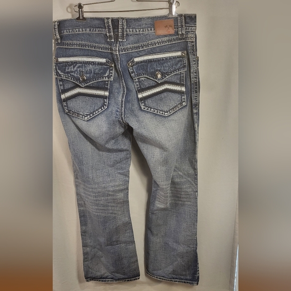 Axe & Crown blue Jeans boot Fit.W38 L.32 - Picture 2 of 5